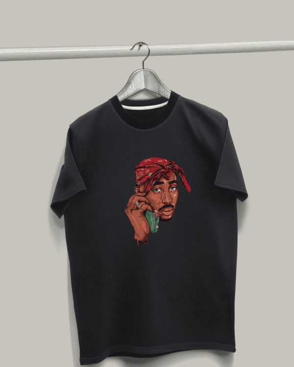 T-shirt Tupac on the Phone