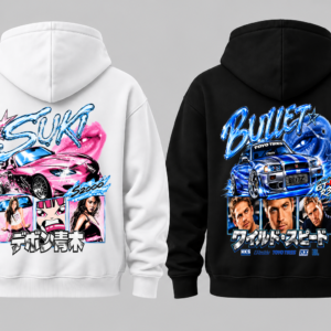 Couple Hoodies - Suki and Bullet