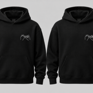 Couple Hoodies - Holding Hands