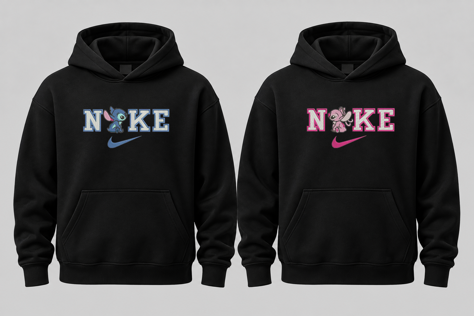 Couple Hoodies - Stitch and Lilo 2